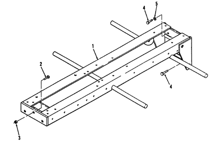 Frame Diagram and Parts List for 41-20OE03 2000001 - 2999999 Toro Lawn Tractor