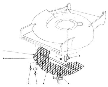 Leaf Shredder Kit Model No. 59105 (Optional) Diagram and Parts List for 20810 2000001 - 2999999 Toro Lawn Mower