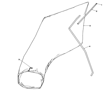 Giant Bagging Kit No. 29-9750 (Optional) Diagram and Parts List for 16780 3000001 - 3999999 Toro Lawn Mower