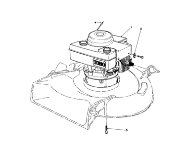 Engine Assembly Diagram and Parts List for 16575C 8000001 - 8999999 Toro Lawn Mower