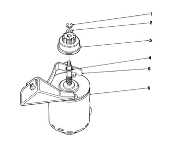 Starter Motor (Model No. 20644 And 20657) Diagram and Parts List for 20644 7000001 - 7999999 Toro Lawn Mower