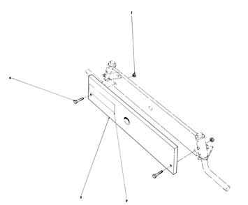 Counterweight Assembly Diagram and Parts List for 56125 7000001 - 7999999 Toro Lawn Tractor