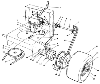 Part Location Diagram of 51-4090 Toro DISCONTINUED
