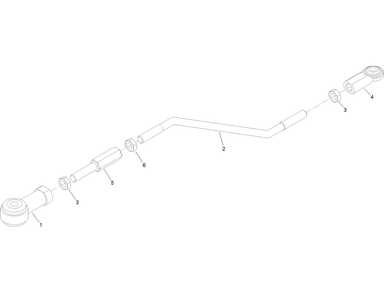Rod Linkage Assembly Diagram and Parts List for 74072 403226744-404399999 Toro Lawn Mower
