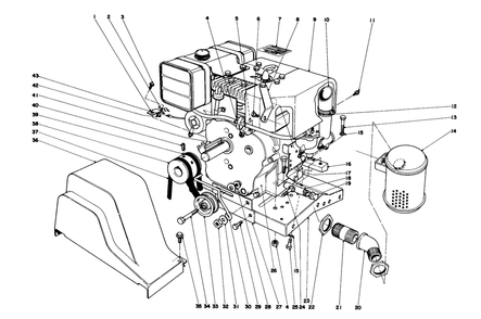 Part Location Diagram of 221470 Toro Engine