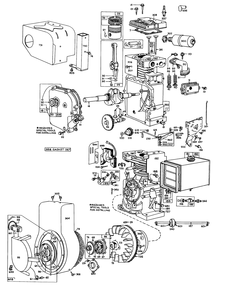 7 Hp Engine No. 170402, Type 0720-01 (Cont-D.) Snowthrower Model No. 31727 Diagram and Parts List for 31832 1000001 - 1999999 Toro Snow Blower