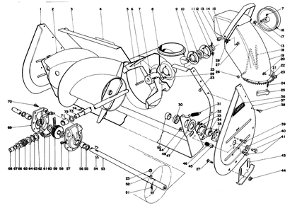 Part Location Diagram of 8-8450 Toro DISCONTINUED