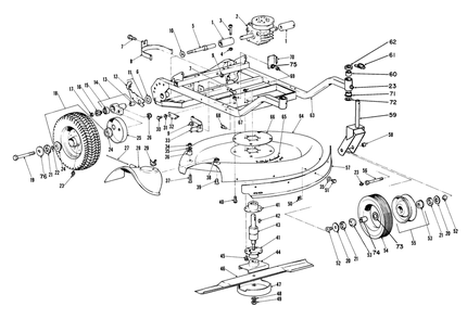 Part Location Diagram of 5-2140 Toro DISCONTINUED