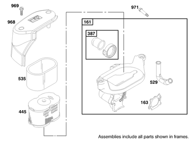 Engine Briggs & Stratton Model 12u802-1739-E1 Diagram and Parts List for 20713 8900001 - 8999999 Toro Lawn Mower