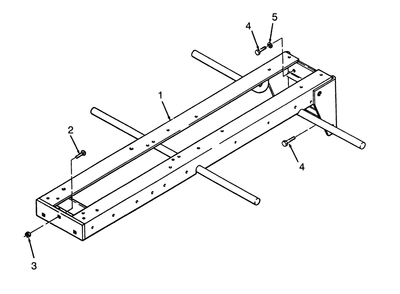 Frame Diagram and Parts List for 73421 3900001 - 3999999 Toro Lawn Tractor