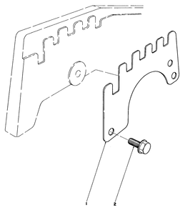 Wear Plate Kit No. 44-5530 (Optional) Diagram and Parts List for 20700 2000001 - 2999999 Toro Lawn Mower