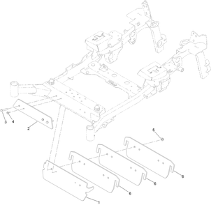 Weight Assembly Diagram and Parts List for 74060 402252575-404399999 Toro Lawn Mower