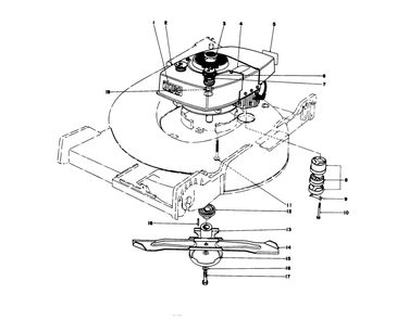 Engine Assembly Diagram and Parts List for 20575 8000001 - 8007500 Toro Lawn Mower