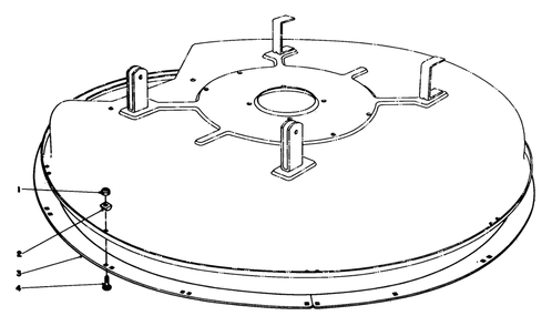 Wet Grass Bagging Kit-No. 38-5730 (Optional) Diagram and Parts List for 56145 4000001 - 4999999 Toro Lawn Tractor