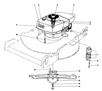 Engine Assembly Diagram and Parts List for 20440 5000001 - 5999999 Toro Lawn Mower