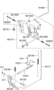 Part Location Diagram of 49113-7027 Toro Panel-Control