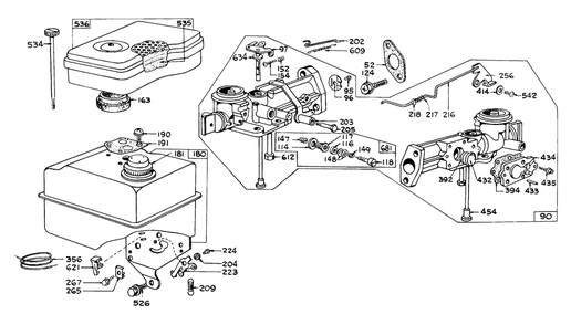 Carburetor Assembly Diagram and Parts List for 58110 2000001 - 2999999 Toro Tiller