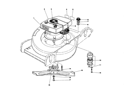 Engine Assembly Diagram and Parts List for 20752 8000001 - 8999999 Toro Lawn Mower