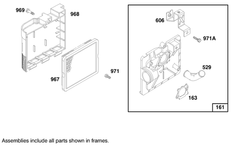 Engine Briggs & Stratton Model 12h802-1758-A1 Diagram and Parts List for 20457 7900001 - 7999999 Toro Lawn Mower