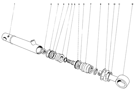 Part Location Diagram of 43-5150 Toro PISTON