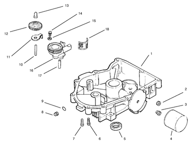 Oil Pan / Lubrication Kohler Engine Cv18s - Ps61521 Diagram and Parts List for 30183 790001 - 799999 Toro Lawn Tractor Accessories