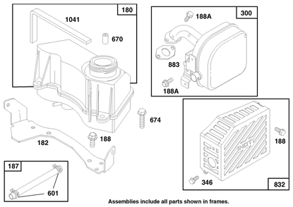 Engine Gts 150 (Model No. 20482 Only) Diagram and Parts List for 20482 790000001 - 799999999 Toro Lawn Mower