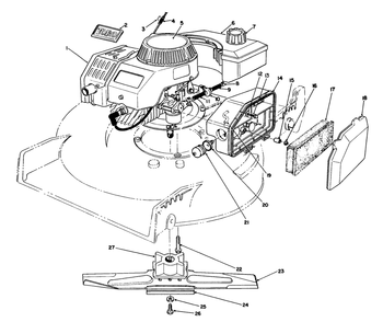 Engine Assembly Diagram and Parts List for 20103 1000001 - 1999999 Toro Lawn Mower