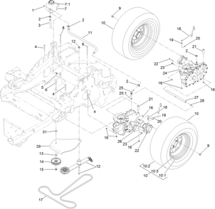 Part Location Diagram of 125-4777-01 Toro Plate-Guard
