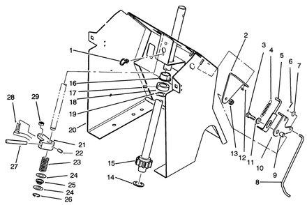 Part Location Diagram of 78-2391 Toro DISCONTINUED