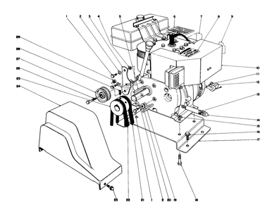 Part Location Diagram of 29-6390 Toro DISCONTINUED