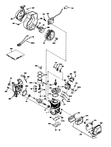 Engine Tecumseh Model No. Hsk600 Type 1667p (Model No. 38195 Only) Diagram and Parts List for 38195 2000001 - 2999999 Toro Snow Blower