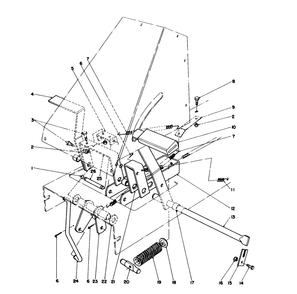 Brake & Clutch Assembly Diagram and Parts List for 56170 5000001 - 5999999 Toro Lawn Tractor Accessories