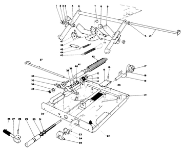 Deluxe Seat Kit Model No. 30766 (Continued) Diagram and Parts List for 30775 200001 - 299999 Toro Lawn Tractor
