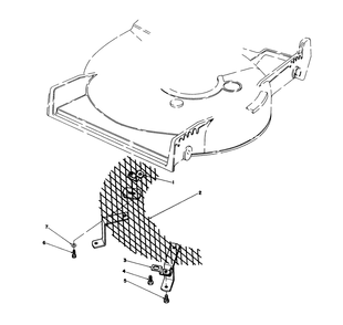 Leaf Shredder Kit Model No. 59157 (Optional) Diagram and Parts List for 20627C 6000001 - 6999999 Toro Lawn Mower