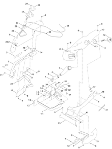 Fuel Tank Assembly Diagram and Parts List for 76604 417456000 - 999999999 Toro Lawn Tractor