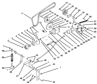 Part Location Diagram of 9330014 Toro Pin-Clevis