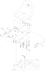 Part Location Diagram of 134-5949 Toro Washer
