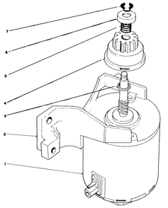 Starter Assembly Diagram and Parts List for 20676 4000001 - 4999999 Toro Lawn Mower