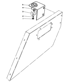 Hour Meter Kit No. 55-8450 (Optional) Diagram and Parts List for 30754 60402 - 69999 Toro Lawn Tractor