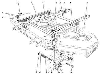 Cutting Unit Model No. 30555 (Continued) Diagram and Parts List for 30555 6000001 - 6999999 Toro Lawn Mower