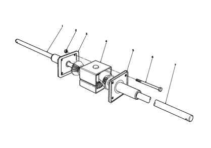 Differential Assembly Diagram and Parts List for 56176 1000001 - 1999999 Toro Lawn Tractor
