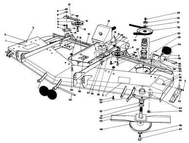Part Location Diagram of 57-0590 Toro DISCONTINUED