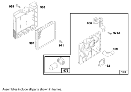 Engine Briggs & Stratton Model 12h802-0658-01 Diagram and Parts List for 20469 7900001 - 7999999 Toro Lawn Mower