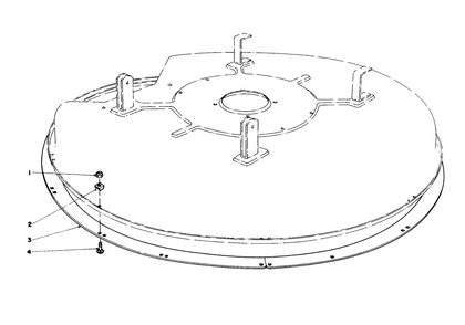 Wet Grass Bagging Kit No. 38-5730 (Optional) Diagram and Parts List for 57400 8000001 - 8999999 Toro Lawn Tractor