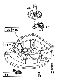 Engine Briggs & Stratton Model 95902-3154-01 Diagram and Parts List for 20432 39000001 - 39999999 Toro Lawn Mower