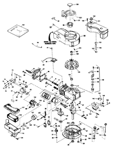 Engine Model Tvs100-44012a Diagram and Parts List for 20586 0000001 - 0999999 Toro Lawn Mower