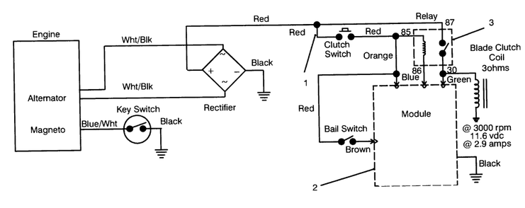 Electric Schematic Diagram and Parts List for 30165 690001 - 699999 Toro Lawn Tractor Accessories