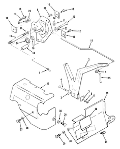 Part Location Diagram of NN10782 Toro DISCONTINUED