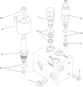 Part Location Diagram of 130-8180 Toro Nut-Coil (9/16-24 Unef-2b)