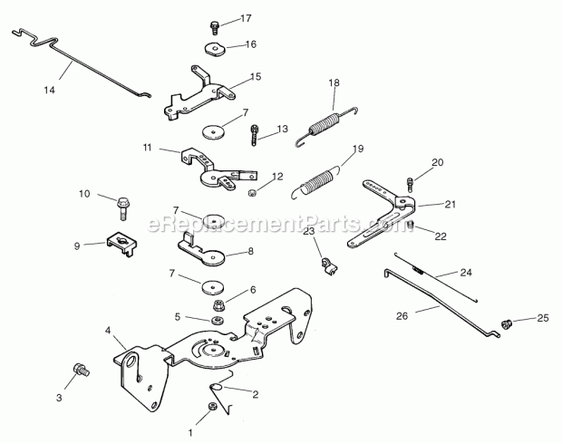Group 9-Engine Control Assembly Kohler Ch20s Diagram and Parts List for 74804TE 220000001-220999999 Toro Lawn Mower